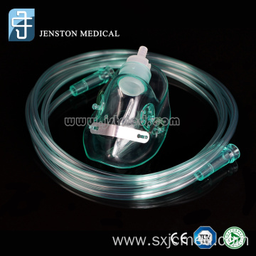 Disposable Medical Non-rebreathing Tube Oxygen Mask